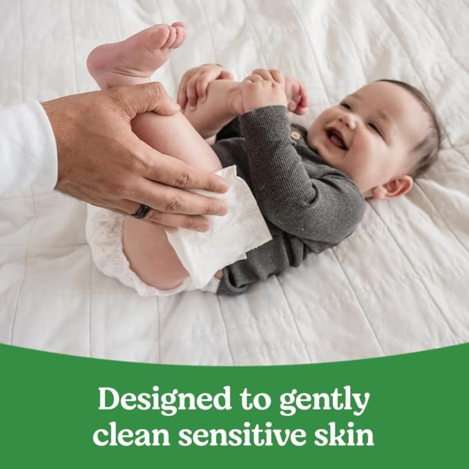 Huggies Natural Care Sensitive Baby Wipes, Unscented, Hypoallergenic, 99% Purified Water, 15 Flip-Top Packs (960 Wipes Total)-CubbioBaby