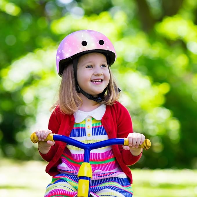 Kids Helmet for 2-3-5-8-14 Ages Girls and Boys, Ventilation and Impact Resistance Toddler Helmet for Multi-Sport Bicycle Scooter Inline Roller Skate and Skateboarding-CubbioBaby