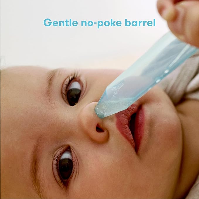 Frida Baby NoseFrida SnotSucker for Baby, Nasal Aspirator for Baby, Nose Sucker Baby Nasal Aspirator to Help Baby Breathe Easy-CubbioBaby