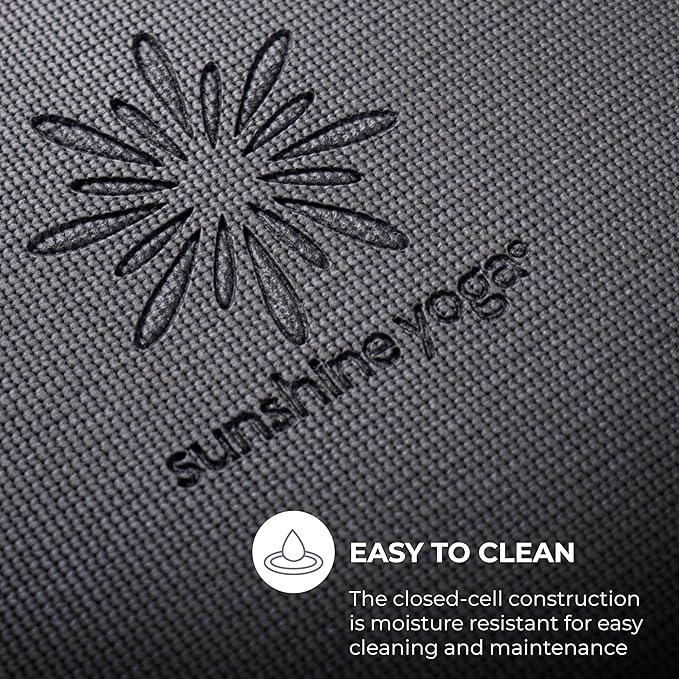 Sunshine Yoga Voyage Yoga Mat, 10 Pack, 72" x 24" Professional Studio and Gym Bulk Yoga Mats, 5mm Thick, Durable, Anti-Tear, Non Slip Fitness and Exercise Mats-CubbioBaby