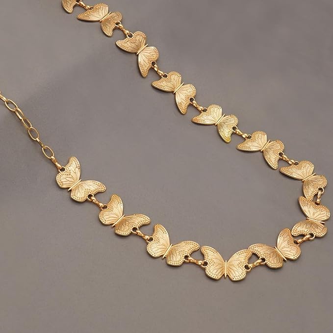 Waist Chain Belts Women Girls Metal Belly Link Adjustable Waist Belt for Jeans and Dress