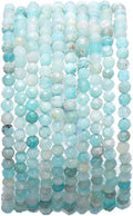 Faceted Natural Tianhe Stone Round Loose Semi Gemstone Beads for Jewelry Making 3-3.5mm 38cm