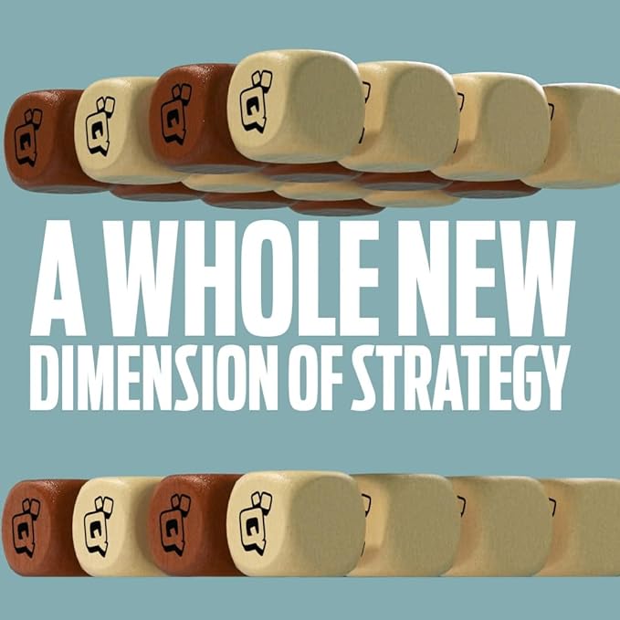 , a Unique 4 in A Row Game, 3D Strategy Board Game for Critical Thinking. The Classic Grid Game in a Sleek Acrylic Cube. Superbly Designed Wooden Cubes. Tactical Game Play for All Ages-CubbioBaby