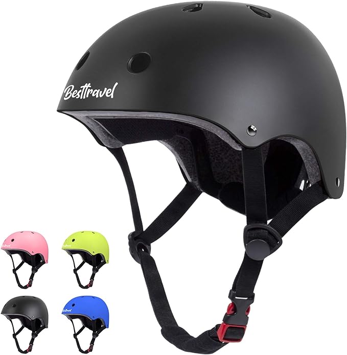 Kids Helmet, Toddler Adjustable Kids Ages 3-8 Years Old Boys Girls Multi-Sports Safety-CubbioBaby