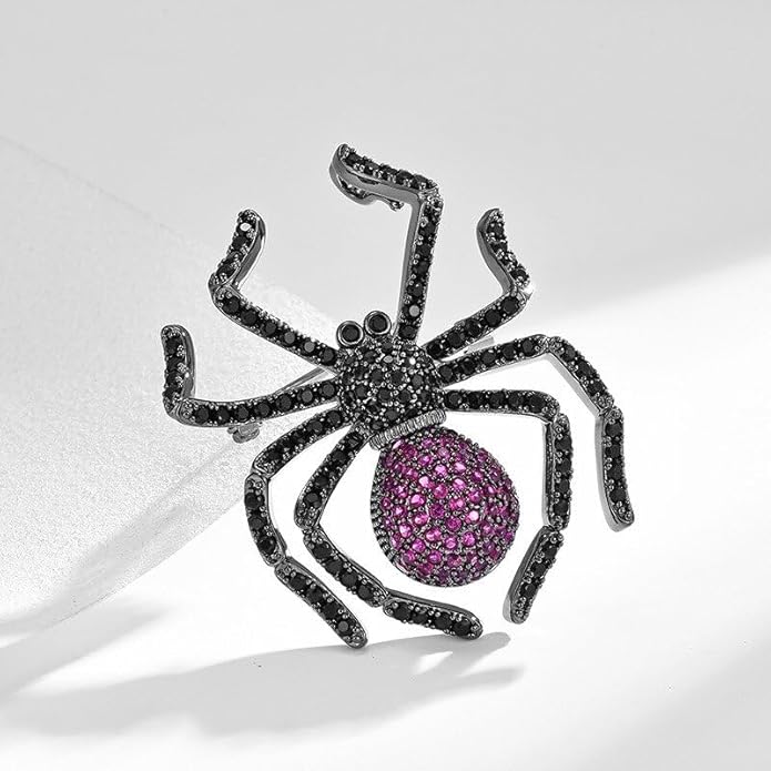 Animal Brooch for Women Girls 18k Gold Plated Animal Brooch Pin Rhinestone Animal Brooch Lapel Pin Jewelry Thanksgiving Day Birthday Wedding Gifts for Mom Wife