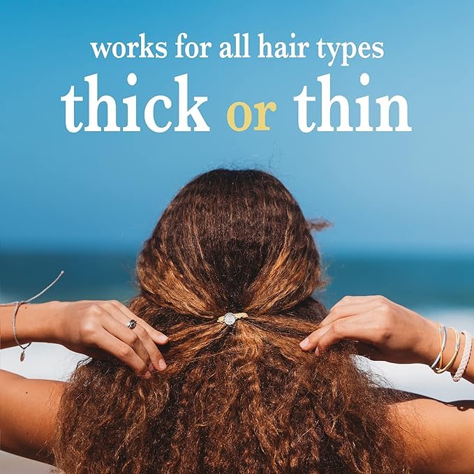 K'lani Hair Tie Bracelets for Women - Elastic Hair Bands That Double as Stylish Jewelry - Aloha - Small