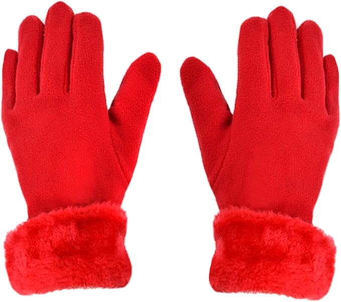 boxed-gifts Women's Warm Fleece Winter - Women's Hat and Glove Set + Hats Gloves Scarves for Women