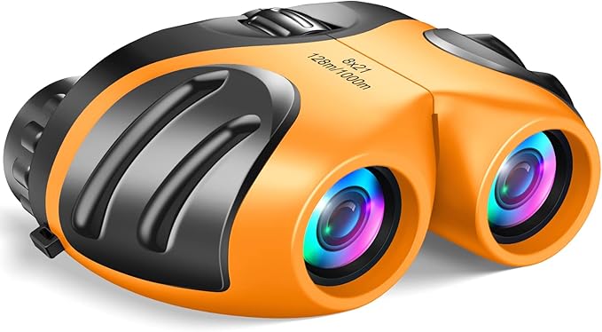 LET'S GO! Binocular for Kids, Compact High Resolution Shockproof Binoculars-CubbioBaby