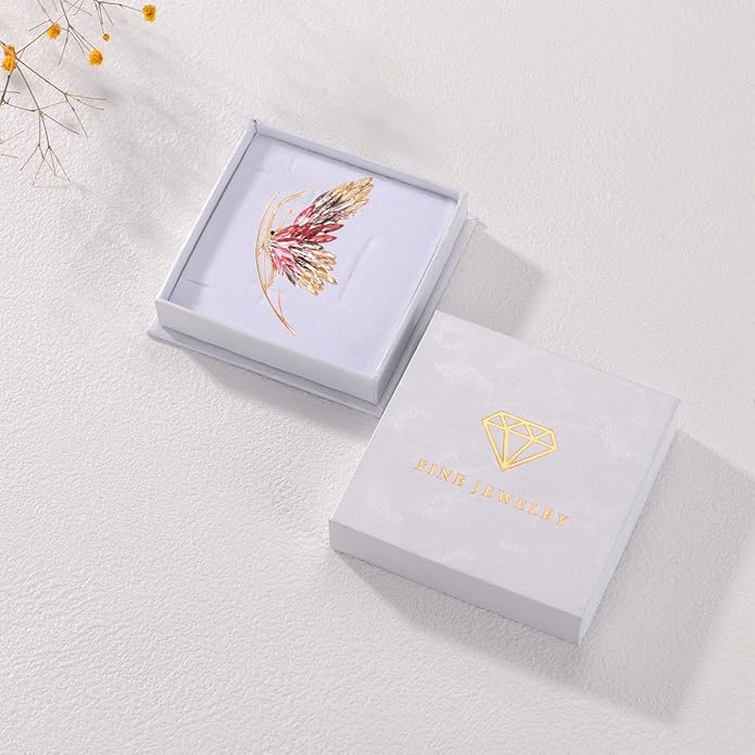 Animal Brooch for Women Girls 18k Gold Plated Animal Brooch Pin Rhinestone Animal Brooch Lapel Pin Jewelry Thanksgiving Day Birthday Wedding Gifts for Mom Wife