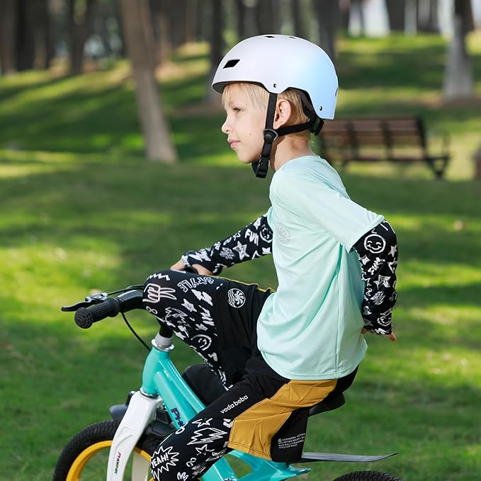 Bike Skateboard Helmet, Adjustable and Multi-Sport for Skate Scooter, 3 Sizes for Adult Youth Kids Toddler-CubbioBaby