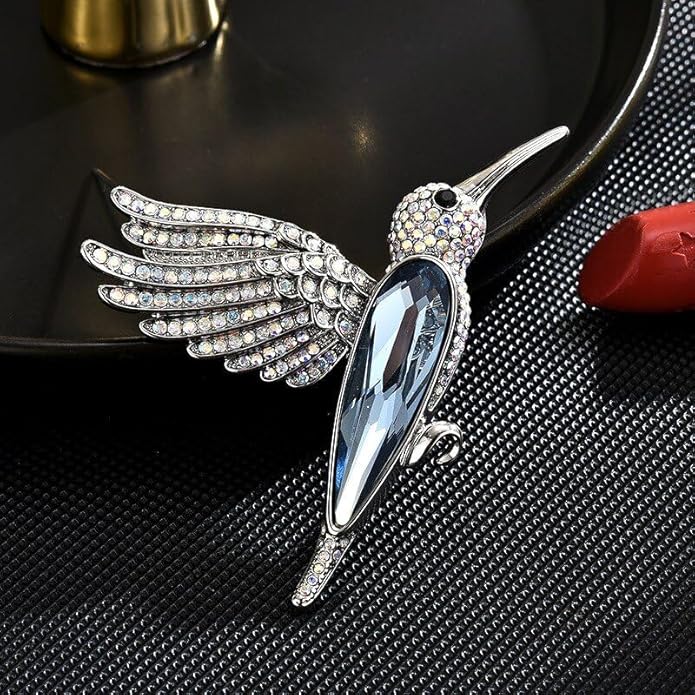 Animal Brooch for Women Girls 18k Gold Plated Animal Brooch Pin Rhinestone Animal Brooch Lapel Pin Jewelry Thanksgiving Day Birthday Wedding Gifts for Mom Wife