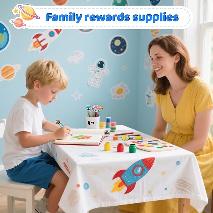 30Pcs Mini Multicolor Pens in One 4-in-1 Cute Pens Bulk for Kids, Ballpoint Pen for Birthdays and Children's Parties, Fun Gifts Assorted Ink Kawaii Pen(Space)-CubbioBaby