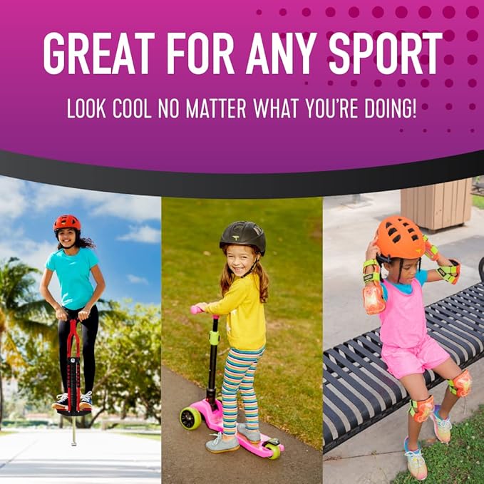 Flybar Kids Bike Helmet - Dual Certified Adjustable Dial, Lightweight Skateboard Helmet, Roller Skating, Pogo, Electric Scooter, Snowboard, Youth and Toddler Helmet, Boys & Girls 3-14-CubbioBaby