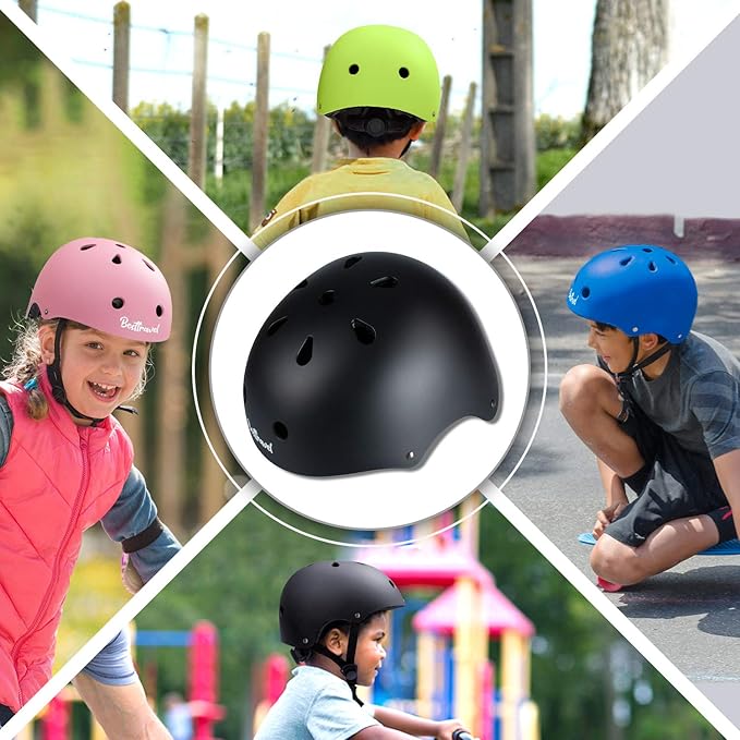 Kids Helmet, Toddler Adjustable Kids Ages 3-8 Years Old Boys Girls Multi-Sports Safety-CubbioBaby