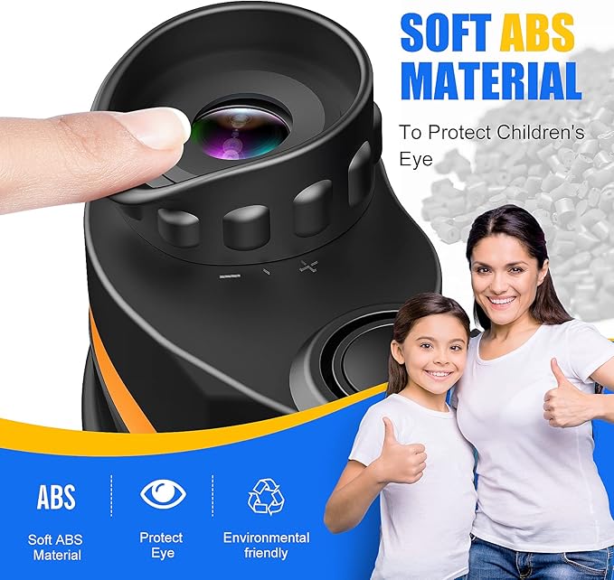 LET'S GO! Binocular for Kids, Compact High Resolution Shockproof Binoculars-CubbioBaby