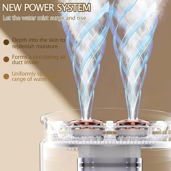 Humidifiers for Bedroom,Cool Mist Humidifiers Room Humidifier Colorful Breathing Light Silent Humidifier USB personal desktop humidifier, for baby bedroom travel office home-CubbioBaby