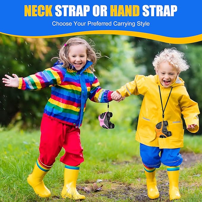LET'S GO! Binocular for Kids, Compact High Resolution Shockproof Binoculars-CubbioBaby