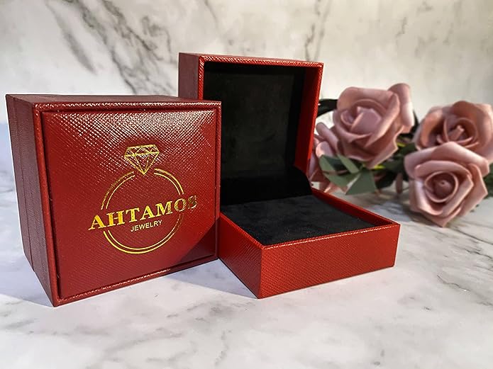 Wedding Ring Set Engagement Ring Bridal Set 2 CT Center Round Cut Moissanite Engagement Rings for Women Platinum Plated Silver Free Engraving