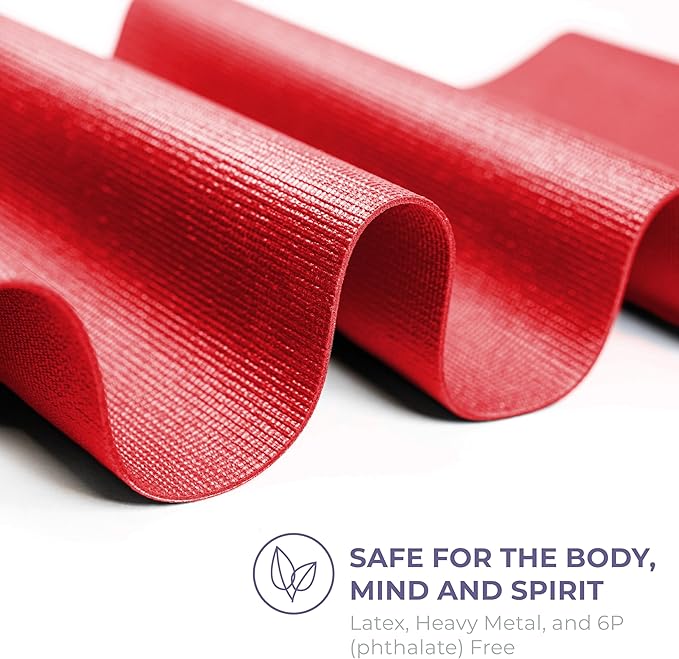 Sunshine Yoga Voyage Yoga Mat, 10 Pack, 72" x 24" Professional Studio and Gym Bulk Yoga Mats, 5mm Thick, Durable, Anti-Tear, Non Slip Fitness and Exercise Mats-CubbioBaby