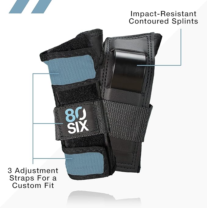 80Six Kids Multi-Sport Pad Set with Wristguards, Elbow Pads, and Knee Pads, Designed by Industry Leading Brand Triple 8-CubbioBaby