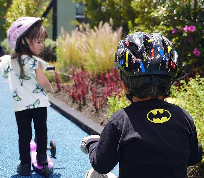 Kid Bicycle Helmets, LX LERMX Kids Bike Helmet Ages 3-5/5-14 Adjustable from Toddler to Youth Size, Durable Kids Bike Helmet with Fun Designs for Boys and Girls-CubbioBaby