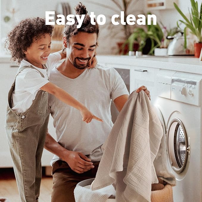 GLLQUEN BABY Muslin Swaddle Blankets for Girls, 2-Pack Organic Baby Blankets for Girl Boy, Newborn Receiving Blanket, Baby Swaddle Blanket Unisex, Baby Essentials, Registry & Gift, 40 x 38 inches-CubbioBaby